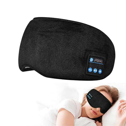 Tapa Olho com Fone de Ouvido Bluetooth