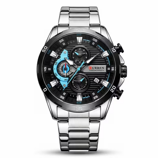 Relógio Silver Night for Men